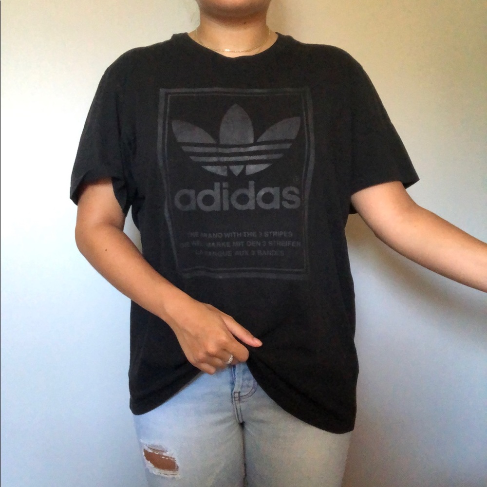 Black Adidas T-Shirt